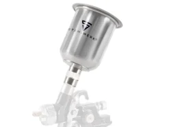 STAHLWERK Alu Lackierbecher Set / Fließbecher 125 ml und 600 ml Farbbecher