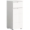 Standschrank Solero Weiß Hochglanz 87 cm x 38 cm x 34 cm