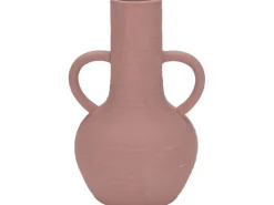 Steingut-Vase Ancient Secrets 13,5 cm x 12,7 cm x 20,2 cm Terrakotta