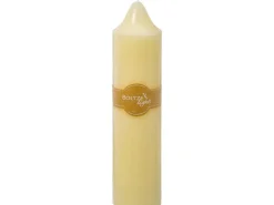 Stumpenkerze 38 cm x 9 cm x 9 cm Beige