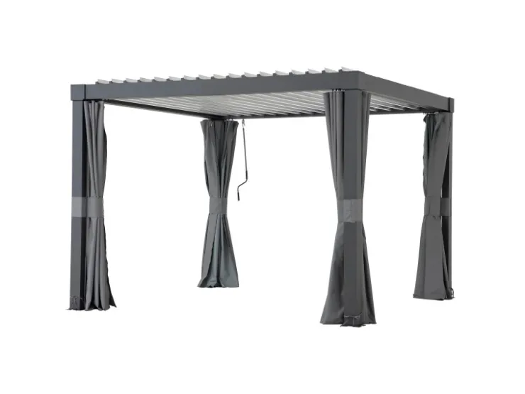 Sunjoy Vorhang für Matterhorn Multi-Pergola 306 cm x 306 cm