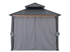 Sunjoy Vorhang für Zedernholz Gazebo 300 cm x 300 cm