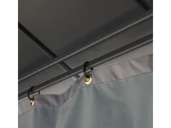 Sunjoy Vorhang für Zedernholz Gazebo 300 cm x 300 cm
