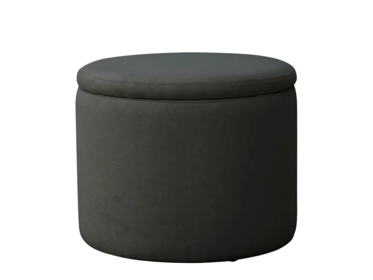 SVITA Amber Aufbewahrungsbox Mit Deckel Hocker Mit Stauraum Sitzhocker Stoff* Hocker