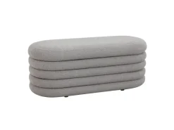 SVITA Blossom XL Hocker Mit Stauraum Sitzhocker Ottomane Pouf Teddyboucle* Aufbewahrung|Sitzbänke