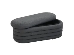 SVITA Blossom XL Hocker Mit Stauraum Sitzhocker Ottomane Pouf Teddyboucle* Aufbewahrung