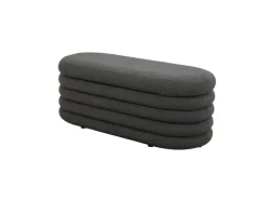 SVITA Blossom XL Hocker Mit Stauraum Sitzhocker Ottomane Pouf Teddyboucle* Aufbewahrung