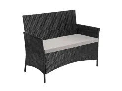 SVITA Brooklyn Polyrattan Sitzgruppe Lounge Gartenmöbel Set