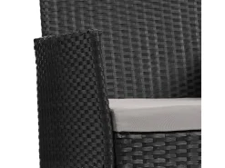 SVITA Brooklyn Polyrattan Sitzgruppe Lounge Gartenmöbel Set