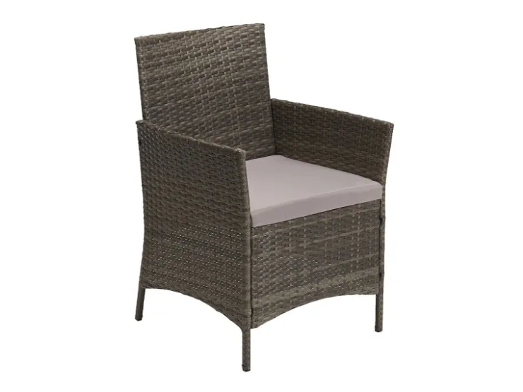 SVITA Brooklyn Polyrattan Sitzgruppe Lounge Gartenmöbel Set* Kissen|Sessel