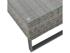 SVITA Kansas Rattanlounge Gartenmöbel Set Gartensofa Polyrattan