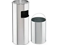 SVITA 30L Standaschenbecher Eimer Aschenbecher Mülleimer Ascher 60x25cm* Malerbedarf