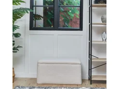SVITA Leaf Sitzbank Hocker Mit Stauraum Aufbewahrungsbox Mit Deckel* Hocker|Sitzbänke