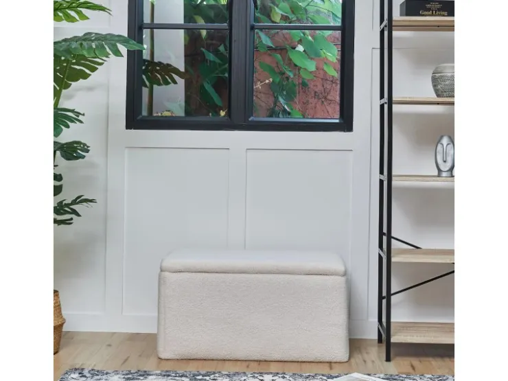 SVITA Leaf Sitzbank Hocker Mit Stauraum Aufbewahrungsbox Mit Deckel* Hocker|Sitzbänke