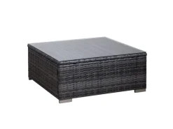 SVITA Lugano Polyrattan Lounge Gartenmöbel Set Gartenlounge Gartensofa
