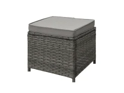 SVITA Monroe Garten-Lounge Set Abdeckhaube Polyrattan Lounge-Möbel Sitzgruppe* Sofas