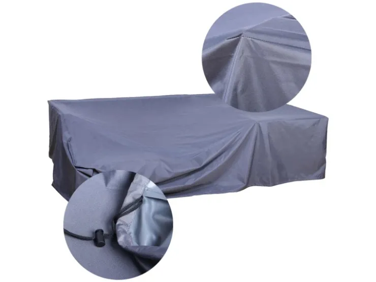 SVITA Monroe Garten-Lounge Set Abdeckhaube Polyrattan Lounge-Möbel Sitzgruppe* Sofas