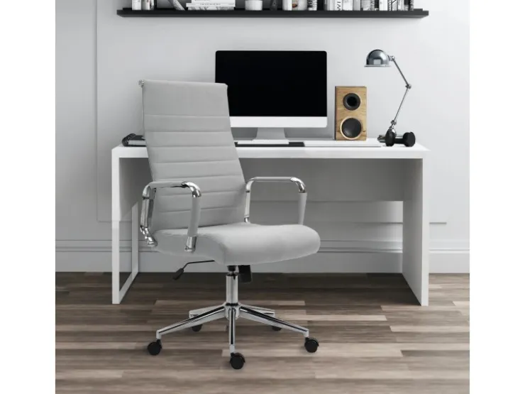 SVITA Office Comfort Bürostuhl Schreibtischstuhl Drehstuhl Hohe Rückenlehne Stoff