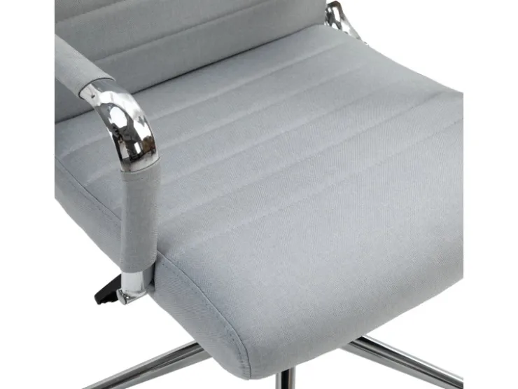 SVITA Office Comfort Bürostuhl Schreibtischstuhl Drehstuhl Hohe Rückenlehne Stoff
