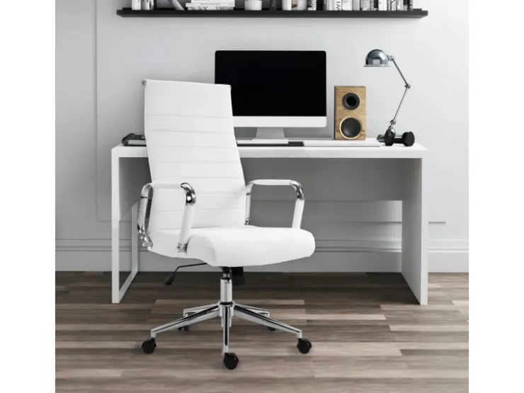 SVITA Office Comfort Bürostuhl Schreibtischstuhl Drehstuhl Hohe Rückenlehne Kunstleder* Stühle