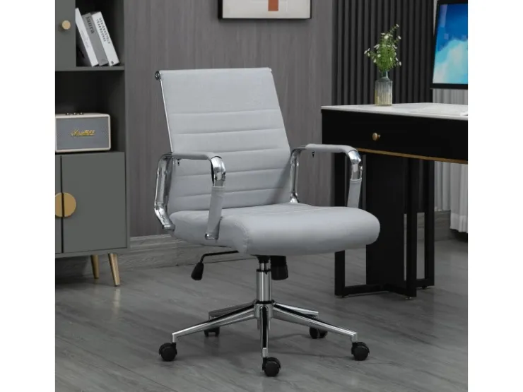SVITA Office Comfort Bürostuhl Schreibtischstuhl Drehstuhl Niedrige Rückenlehne Stoff