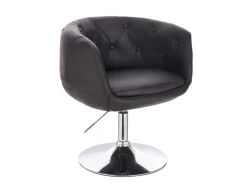 SVITA Panama Retro Loungestuhl Polsterstuhl Cocktailsessel Tellerfuß Metall Kunstleder* Sessel|Hocker