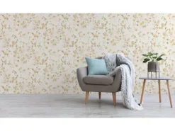 Tadessi Tapete Blumen Lenni M1 No 3571 Vliestapete Gelb Weiß Floral Natur* Dekorative Tapeten