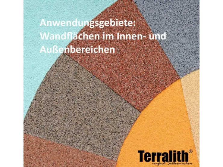 Terralith Buntsteinputz Mosaikputz 2mm -15 kg- BSP141 Weiss Grau Schwarz