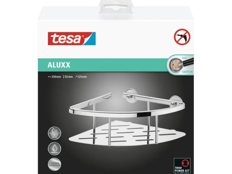 Tesa Eckablage Aluxx Aluminium Verchromt* Eckregale
