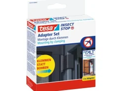 Tesa ® Fliegengitter Adapter-Set für faltbare Alu-Türrahmen Falt* Insektenschutz