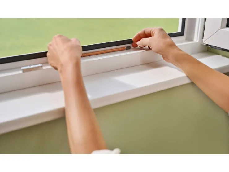 Tesa ® Insect Stop Insektenschutz Anklipsrahmen für Fenster 1,00 m x 1,20 m