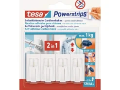 Tesa Powerstrips Vario-Gardinenhaken Weiß* Vorhänge|Gardinen