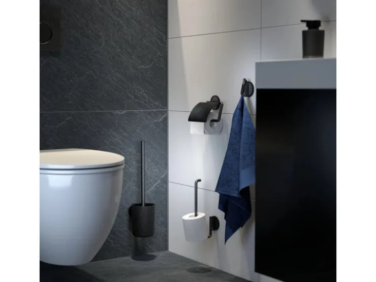 Tiger Toilettenbürste Tune mit Halter Metall gebürstet-