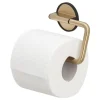 Tiger Tune Toilettenpapierhalter ohne Deckel Messing gebürstet / Schwarz