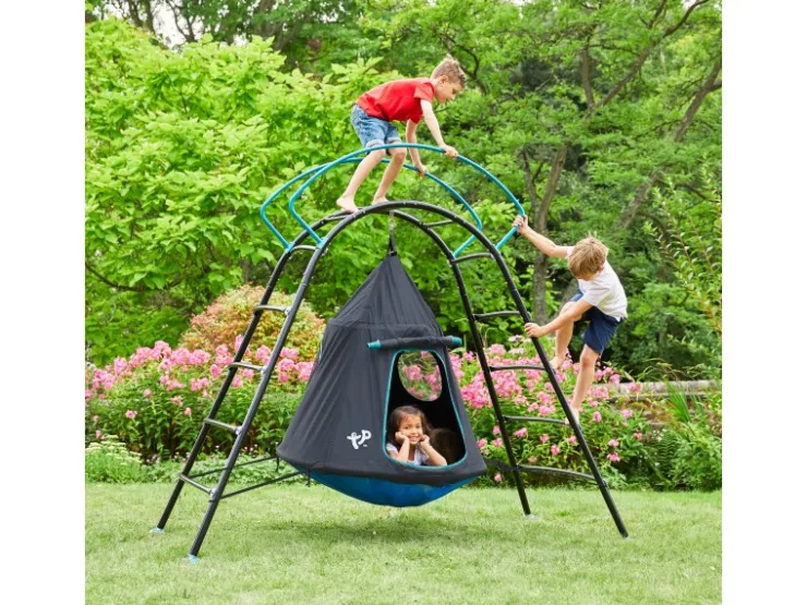 TP Toys Sitzschaukel und Hängesessel UFO Schwarz Blau