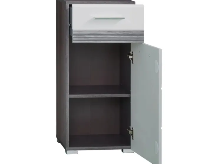 Trendteam Kommode Set-One 80 cm x 31 cm x 37 cm Weiß FSC®* Kommode