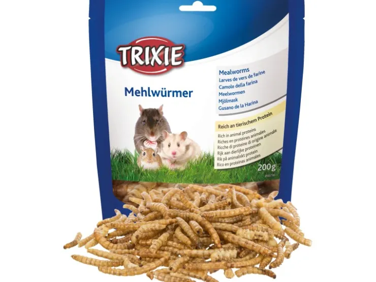 Trixie Nager-Ergänzungsfutter Mehlwürmer Getrocknet 200 g* Kleintierbedarf