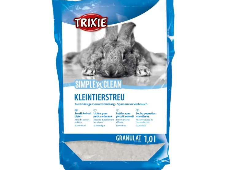 Trixie Simple'n'Clean Silikatstreu für Kleintiere 1 l* Kleintierbedarf