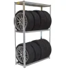 TRUTZHOLM Reifenregal Für 8 Räder 180x120x40 cm 795 kg* Kellerregale
