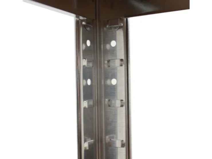 TRUTZHOLM Schwerlastregal 160x80x40 cm 2er Set