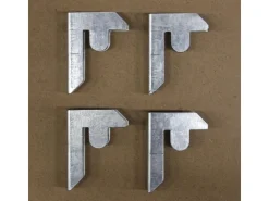 TRUTZHOLM Schwerlastregal 160x80x40 cm 2er Set