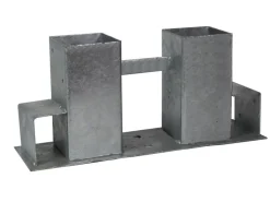 TRUTZHOLM 2x Holzstapelhilfe Stapelhilfe Holzstapelhalter Kaminholzregal* Holzregale