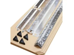 TRUTZHOLM 2x Schwerlastregal 200x100x30cm Traglast 900kg mit Regalverbinder