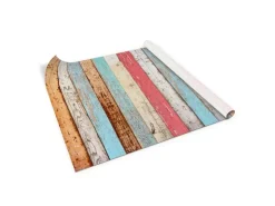 Tulup Möbelfolie Bunte Tafeln Klebefolie für Möbel 100x50 cm Möbel Klebefolie Mehrfarbig Möbelfolie Klebefolie für Schränke* Klebefolien