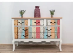 Tulup Möbelfolie Bunte Tafeln Klebefolie für Möbel 100x50 cm Möbel Klebefolie Mehrfarbig Möbelfolie Klebefolie für Schränke* Klebefolien