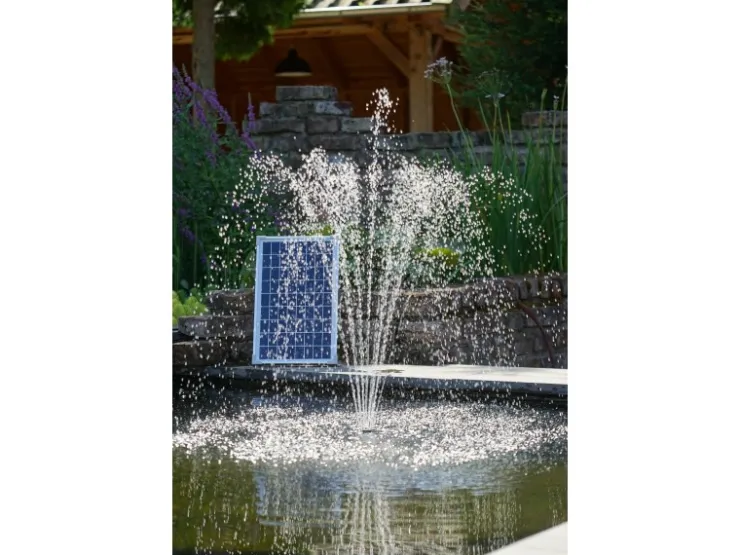 Ubbink Solarmax 1000 Springbrunnenpumpe m. Solarpaneel & Batterie 980 - 1350 l/h