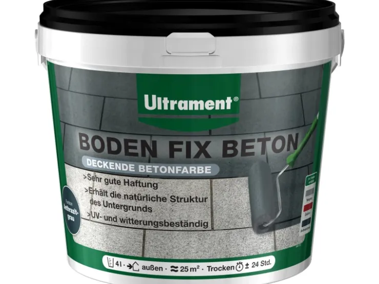 Ultrament Boden Fix Beton 4 l* Spezialfarben