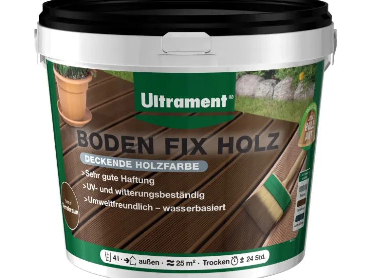 Ultrament Boden Fix Holz 4 l* Spezialfarben