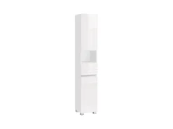 Vasagle Badezimmerschrank mit Schublade 30 cm x 30 cm x 170 cm Weiß* Schränke