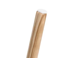 Vasagle Beistelltisch-Set mit Kiefernholz-Beinen Ø 45 cm x 50 cm Eiche-Weiß* Weißlacke